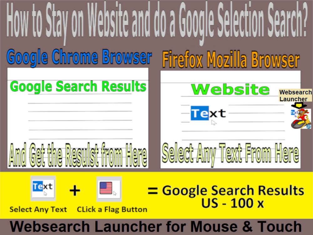 google selection search