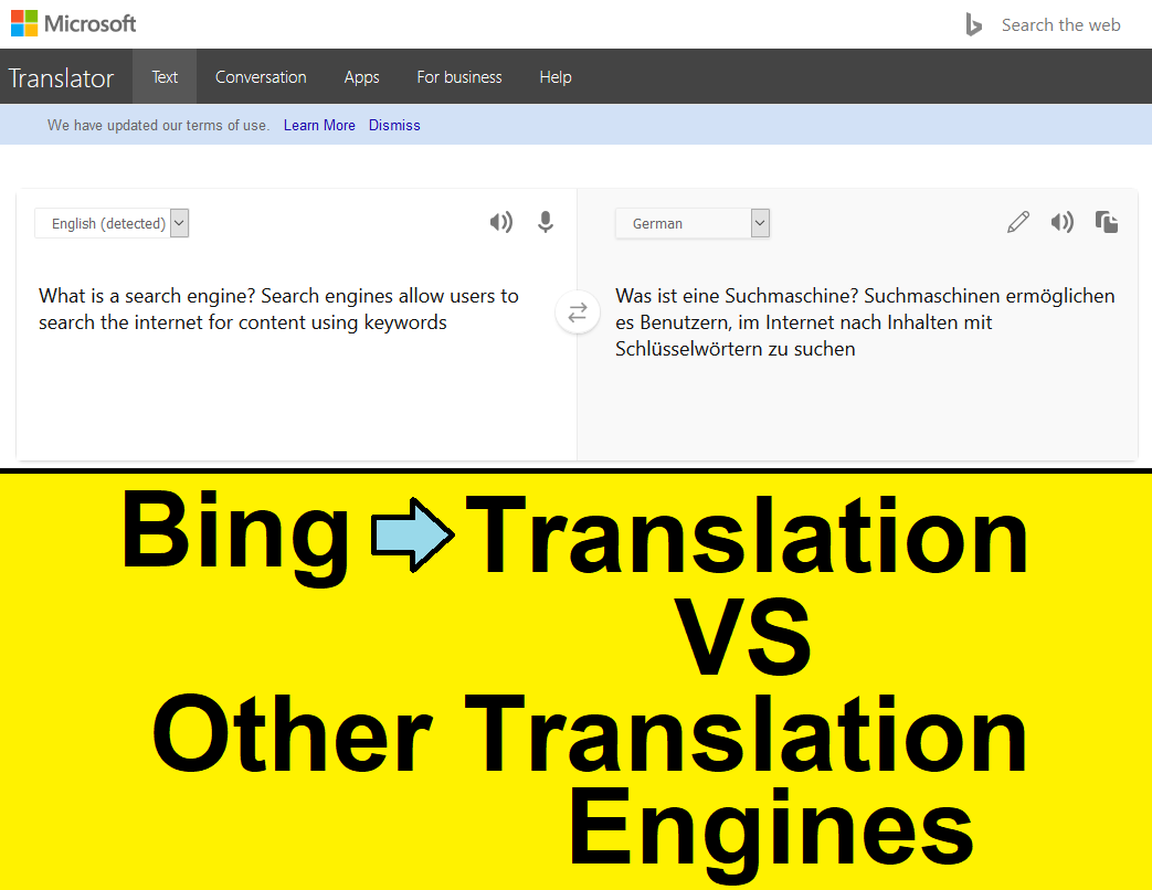 bing translator software