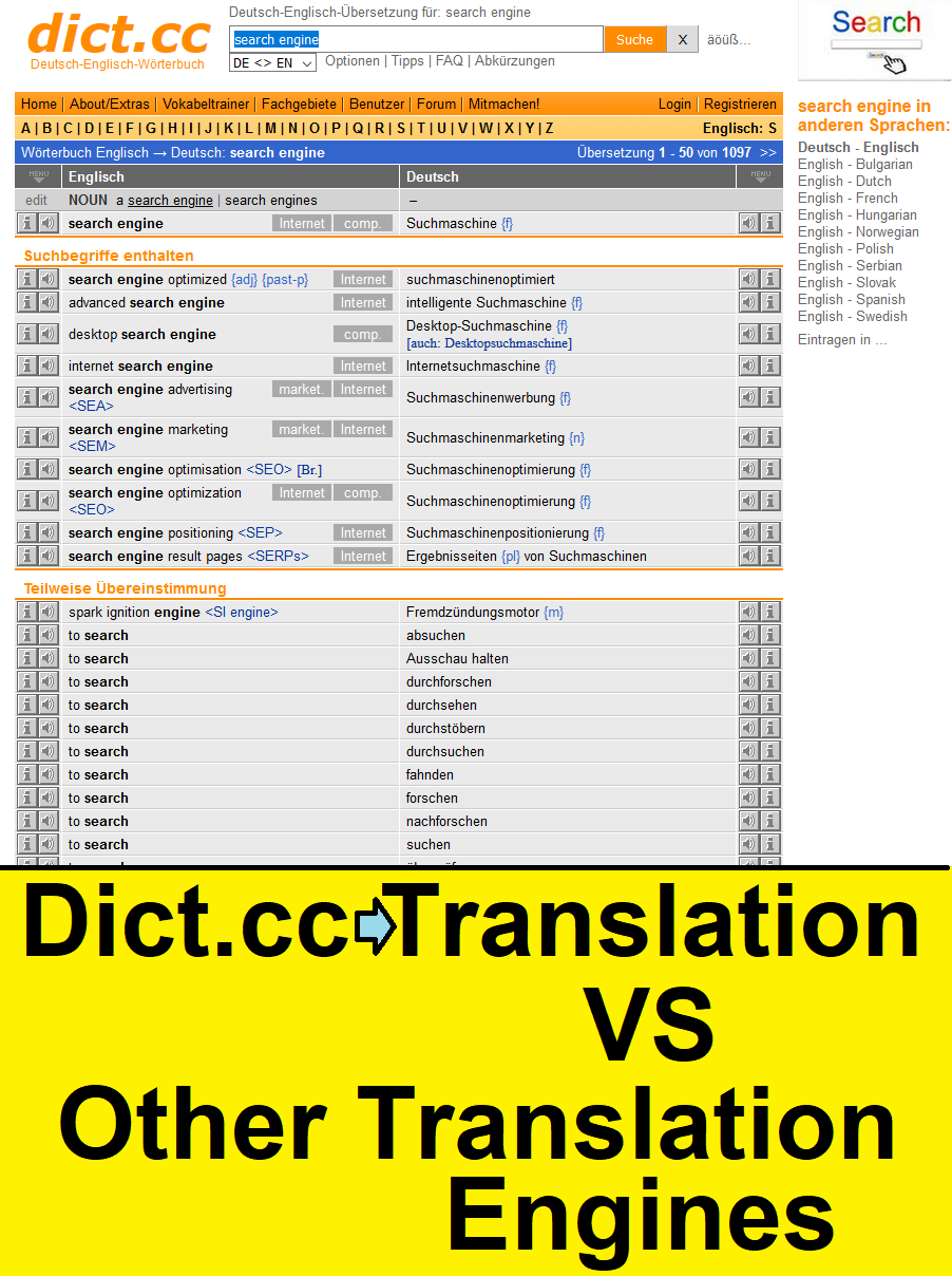 dict.cc translator software